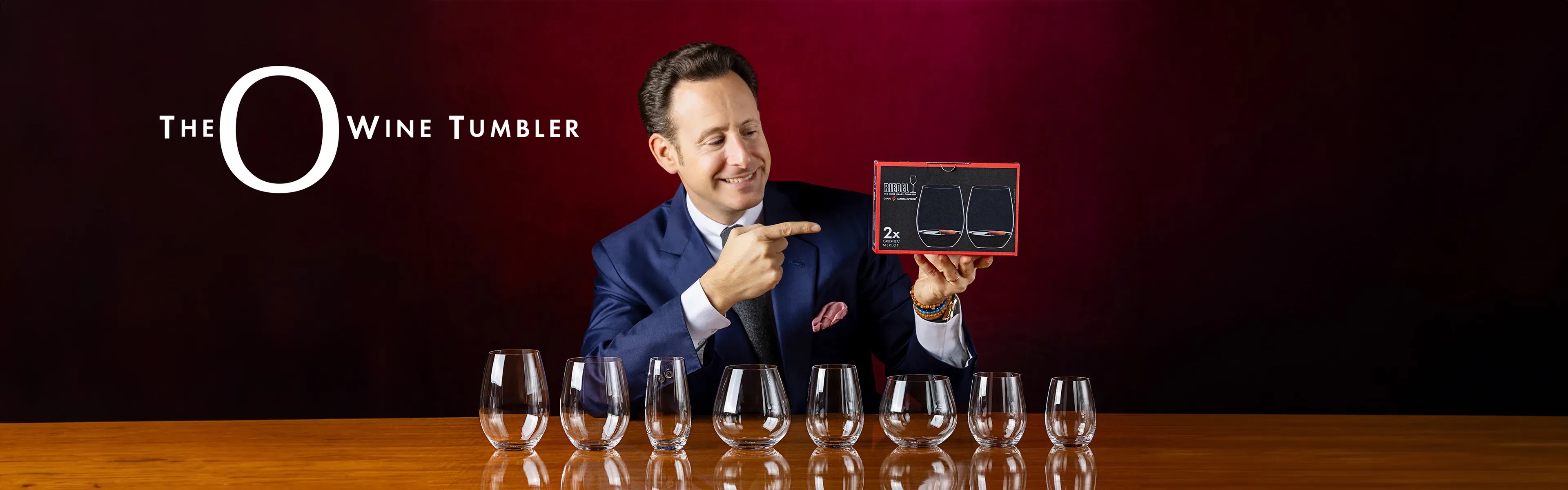 riedel O serie sklenic
